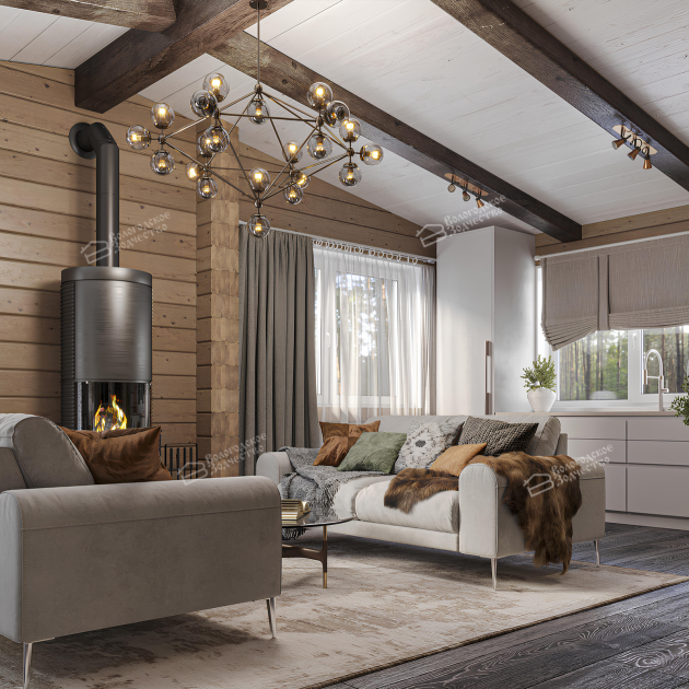 Дом из клееного бруса VZ-329